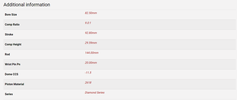 Load image into Gallery viewer, Audi/VW 2.0T FSI &amp; TSI Diamond Forged Pistons 9.0:1 82.50/83.0mm Bore
