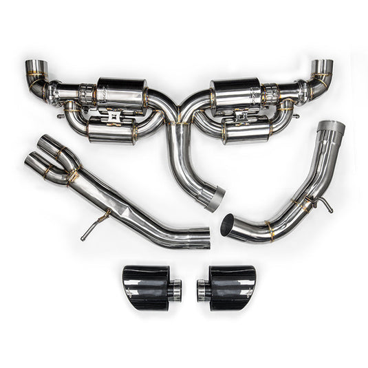 JDY 2.5T RS3/TTRS 8V/8S/8Y Racing Stainless Steel Exhaust - Catback