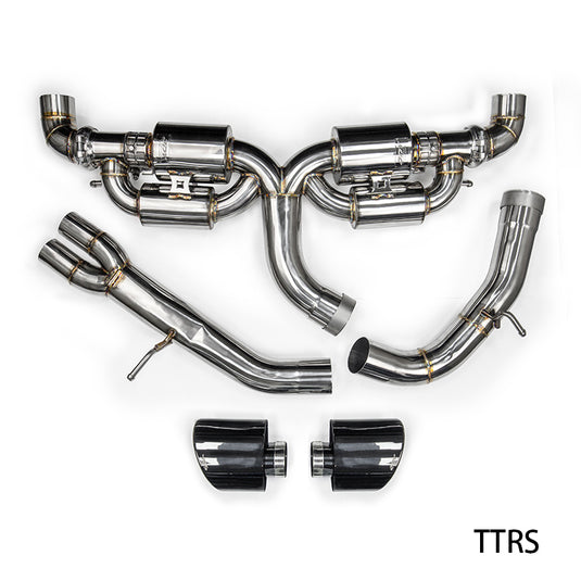 JDY Performance Racing Stainless Steel Catback Exhaust System - RS3 8V/TTRS 8S