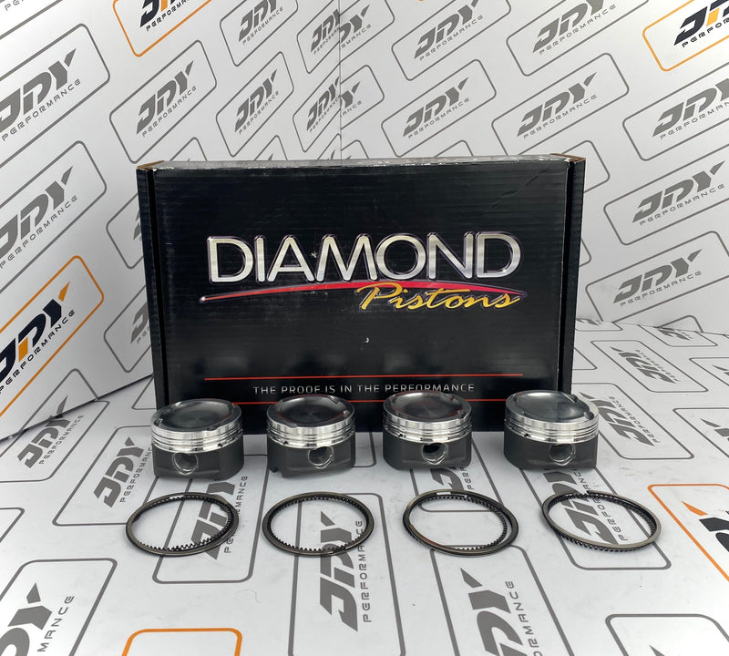 Load image into Gallery viewer, Audi/VW 2.0T FSI &amp; TSI Diamond Forged Pistons 9.0:1 82.50/83.0mm Bore
