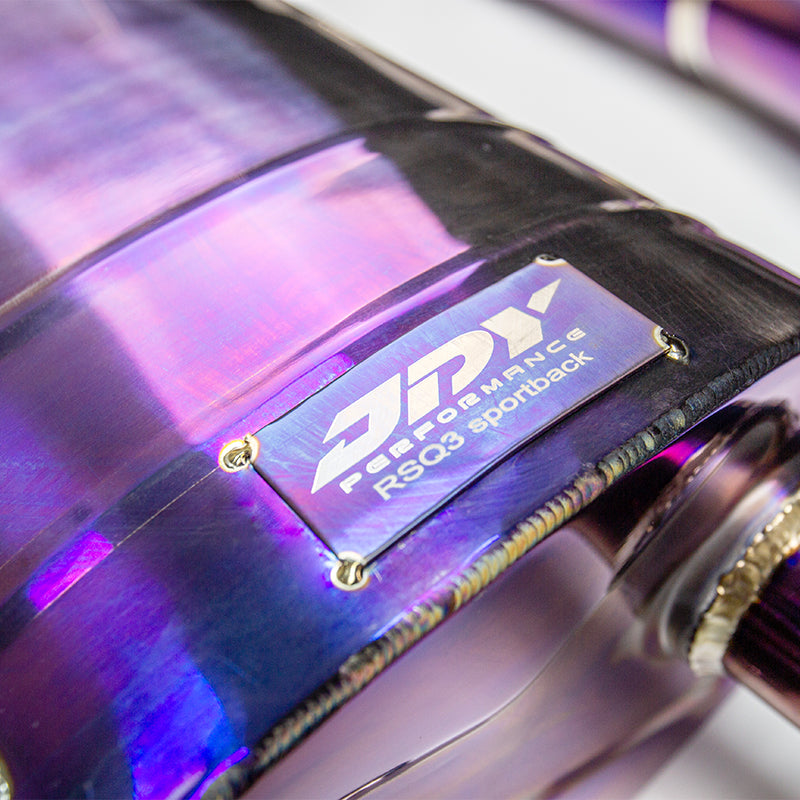 Load image into Gallery viewer, JDY 2.5T RS3/TTRS 8V/8S Racing Titanium Exhaust - Catback
