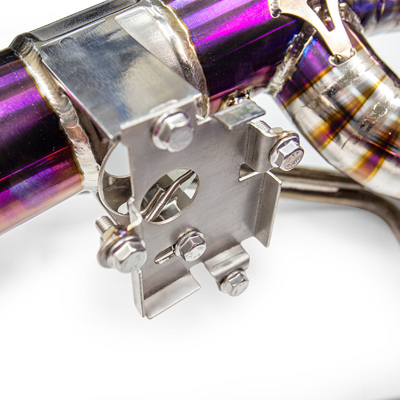Load image into Gallery viewer, JDY 2.5T RS3/TTRS 8V/8S Racing Titanium Exhaust - Catback
