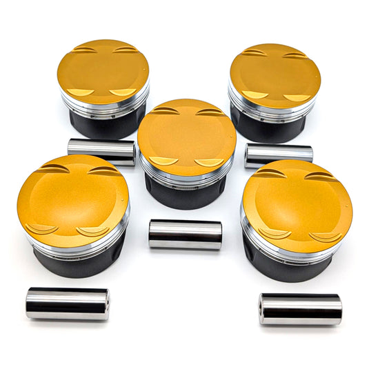 JDY Spec Diamond Forged Pistons Audi 2.5 TFSI RS3 / TTRS 10.0:1 82.50mm (H13 22mm Pin)