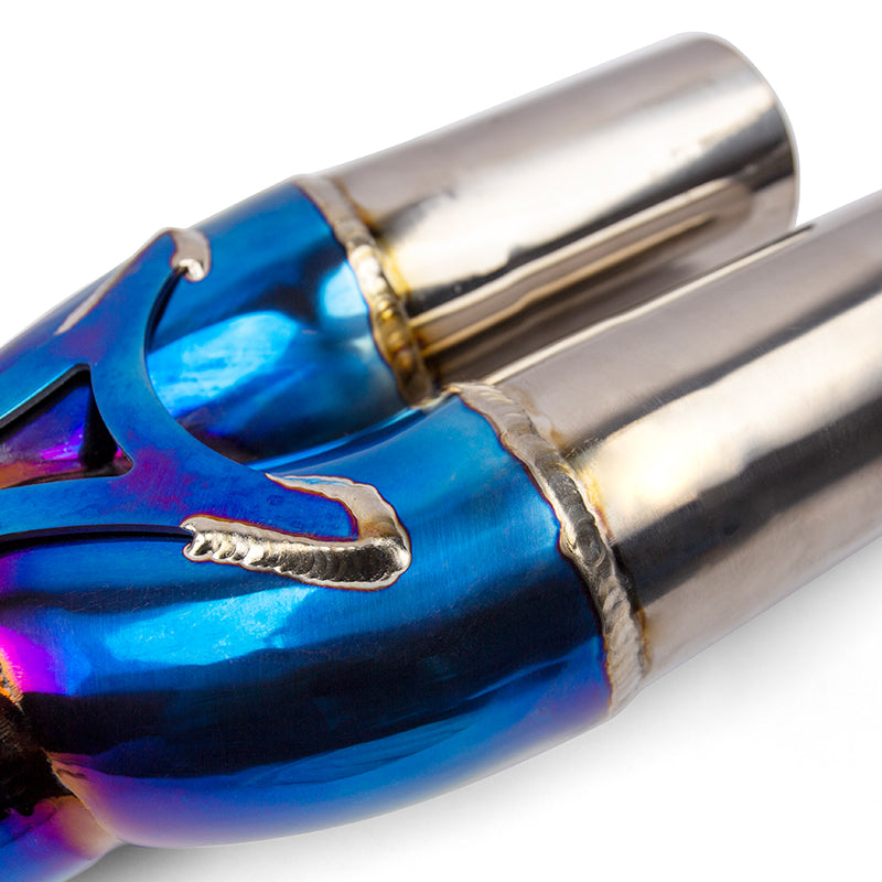 Load image into Gallery viewer, JDY 2.5T RS3/TTRS 8V/8S Racing Titanium Exhaust - Catback
