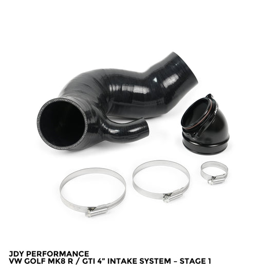 JDY Performance VW Golf MK8 R / GTI 4” Intake System – Stage 1 & Stage 2