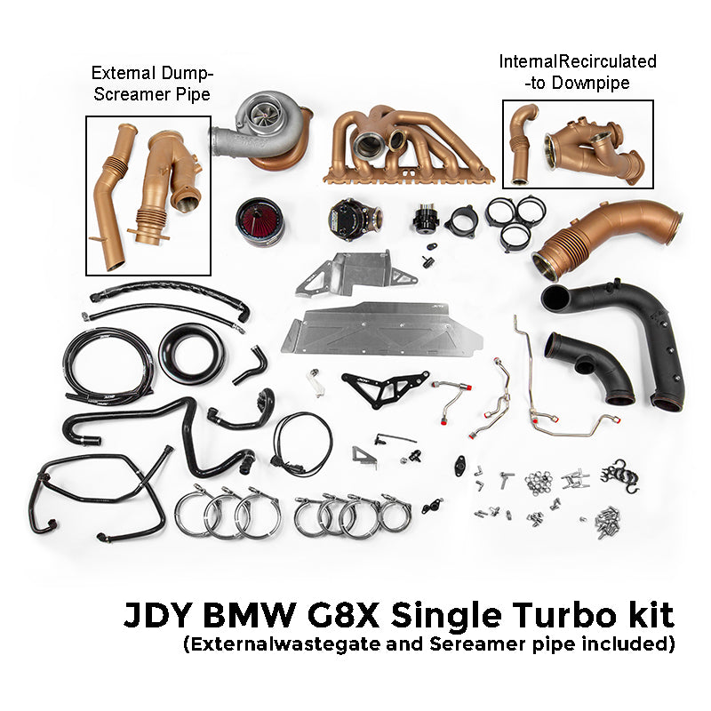 Load image into Gallery viewer, JDY BMW G8X S58 RHD 1000hp+ Top Mount Single Turbo Kit M2/M3/M4 - Inc Engine Catch Tank Kit
