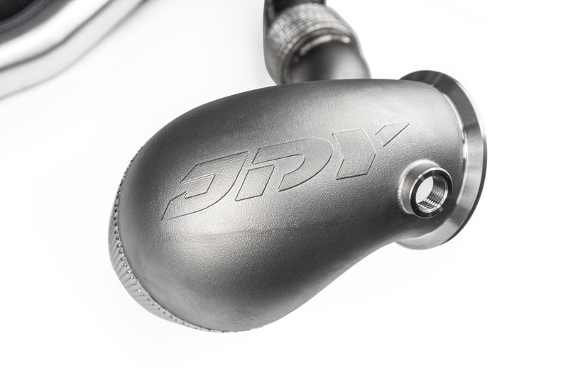 Load image into Gallery viewer, JDY 130mm Catted Downpipe MQB 2.0TSI MK7/7.5 R/GTI 8V/8V.5 S3 AWD/FWD
