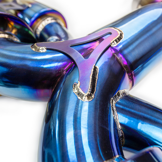JDY 2.5T RS3 8Y Racing Titanium catback Exhaust