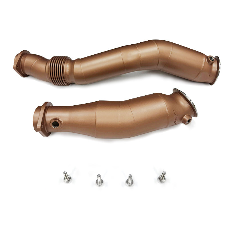 Load image into Gallery viewer, JDY BMW G8X S58 4-Inch Downpipe
